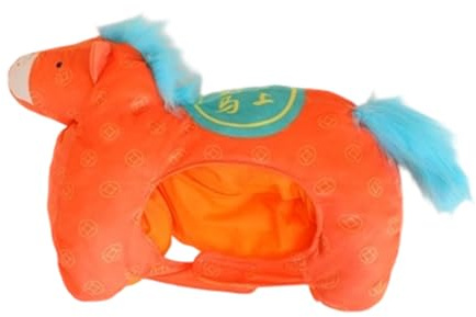 Hästmask för Rollspel | Tecknad Uppstoppad Dräkthuvudbonad,Plyschhatt | För Scenframträdande Fotografering Maskeradparty Cosplay Rekvisita