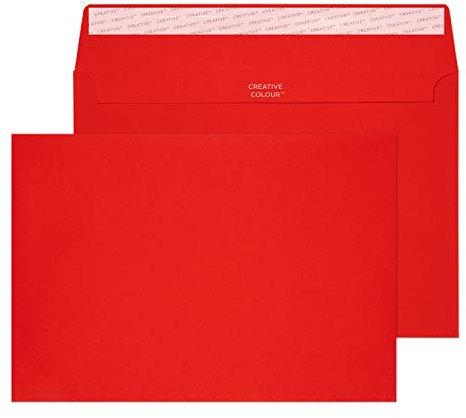 Blake 45306 GeschäftsumschlägeC5 162 x 229 mm, Pillar Box Rot