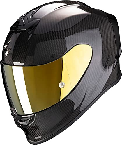 Motorradhelm Scorpion EXO-R1 Carbon AIR Solid, Schwarz, L
