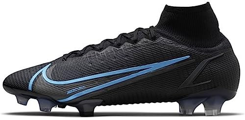 NIKE Unisex Mercurial Superfly 8 Elite Fg Fußballschuhe, Schwarz, Eisengrau, 41 EU