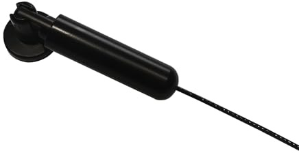 GARDINIA Race Seilspanngarnitur für die Wand- oder Nischenmontage, Länge: 5 m, Alle Befestigungsmaterialien inklusive, Metall / Schwarz-matt