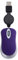 CAXUSD Mini USB Wired Mouse Retractable Cable Optical Mouse for Laptop Notebook and Desktop Portable Comfortable Grip Precision for Use Purple