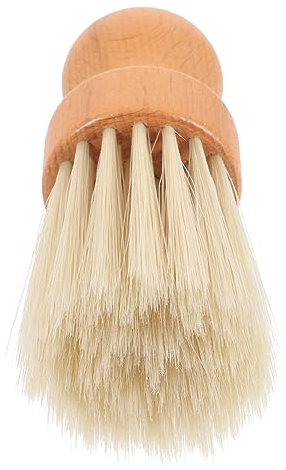 NULYLU Brosse Douce De Nettoyage à Main Taille Moyenne Manche En Bois Dépoussiéreur De Comptoir Pour Coiffure Voiture Intérieur Clavier Nettoyage Multifonction