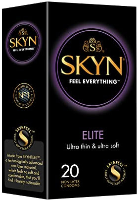 Skyn Elite 20 Herrenkondome, ultradünn, ultraweich, 200018