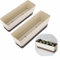 Skelang 2 Pcs Small Plastic Succulent Plant Pot, Rectangular Plant Pot with Drainage Holes, Long Shallow Pot for Bay Window, Kitchen Windowsill, Shelf, Coffee Table
