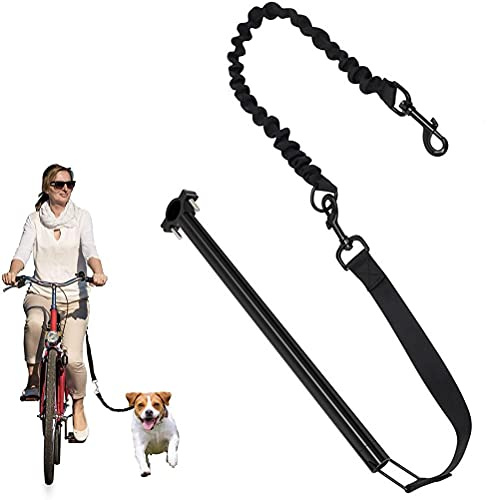 HUSHUI Hands Free Bicycle Dog Leash for Training, Exercising and Jogging