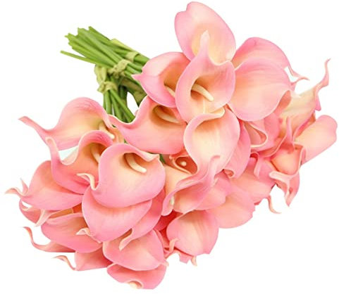 Garneck Lot de 20 Mini Bouquets De Mariage Artificiels en Vrac