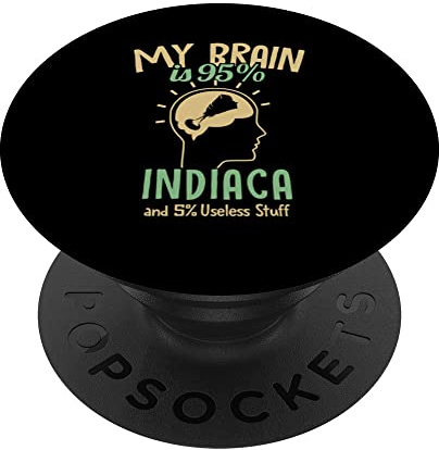My Brain is 95% Indiaca Professional Indiaca Peteca PopSockets Swappable PopGrip