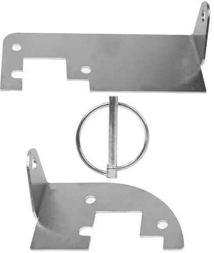 Sarini Einbruchschutz für Hecktürschloss für FIAT Ducato/Jumper/Boxer X250 X290 - Ohne Bohren, Upgrade Klappsplint, H1/H2 Dach, Wohnmobilzubehör