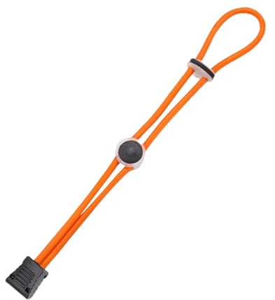 Vandringsstav fästlina, säkringsrepspänne – vandringsryggsäck fäst-elastiskt rep, halkfri ryggsäcksrem med snabbförslutning för klättring, vandring, vandring, ridning, promenader
