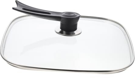 Holibanna Electric Hot Pot Glass Lid Multi-function Pot Cover for Cooker Hob Heat-resistant and Safe for Family/restaurant Use