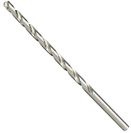 Weischer® - HSS-G Spiralbohrer extra lang Ø 6,0 mm - 205 mm Gesamtlänge | Stahlbohrer Metallbohrer Eisenbohrer | geschliffener Bohrer für Metall, Stahl, Aluminium, Eisen | stabil & bruchfest
