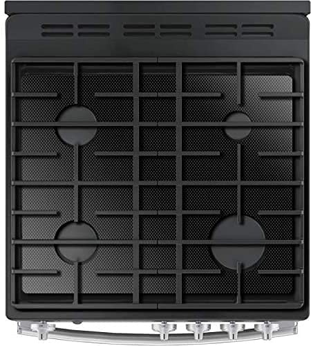 FireFly Home Stove Top Protector for Whirlpool Gas Range Stove, Custom Fit Ultra Thin Reusable Burner Splatter Spill Guard Protective Cover Liner - WFG320M0BW