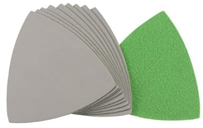 MACHSWON Polishing Sandpaper suitable for 3-1/2 Oscillating multi-tools,Silicon Carbide abrasive Use 3000 Grit 10pcs