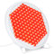 Hoakya Personalised Bithday Gift for Lover, Infrared Lamp, Portable 660nm Near Red Infrared Lamp for Body, Light Device with Stand and Glasses, 127 LEDs Red Light Panel for Face, Knees, Waist etc.