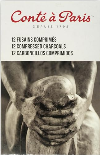 Conté à Paris Fusains Comprimés Assortiment X12