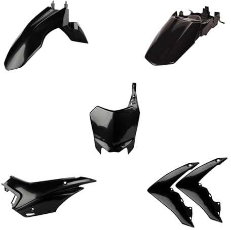 POLISPORT 90539 - Polisport MX Plastic Replica Kit per chi cerca la qualità OEM per moto Honda in colore nero