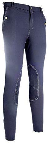 HKM Herren Vera Classic Hose, 9100 Schwarz, 44