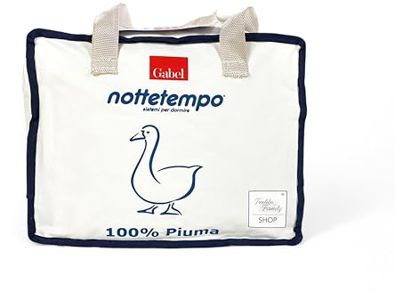 Gabel - Edredón de plumón de ganso para cuna de bebé certificado, 90% plumón blanco, cálido y suave, 80 x 120 cm