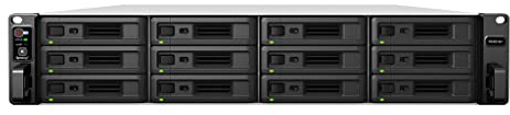 Synology RackStation RS3621xs+ NAS Rack (2U) Ethernet LAN Black D-1541, RS3621XS+/144TB-HAT5300