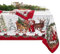 Elrene Home Fashions Villeroy & Boch Toy's Fantasy Holiday/Christmas Tischdecke, knitterfrei, 152,4 x 365,8 cm, rechteckig, Mehrfarbig