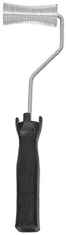 Yuecoom Fiberglass Roller, Aluminum Alloy Fiberglass Resin Fiberglass Mat Roll, Laminating Bubble Roller Tool 70mm Diameter for Window Bathtub Door