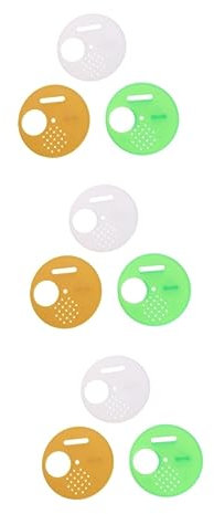 108 Stk runde Bienenstocköffnungen Türscheibe des Bienenstocks multifunktionswerkzeug Imkerei Werkzeuge wabenförmiges Eingangstor Bienenwabe Nesttür entlüften Eingangstür