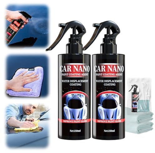 High Protection Fast Coated Car Nano Spray, Nano Spray Auto, Car Coating Spray, Car Nano Scratch Repairing Spray (2pcs)