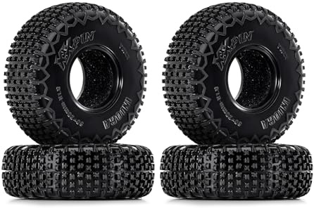 INJORA 1.0 Pneumatici -S5 60 * 20mm XHX Pin Pneumatico per 1/18 1/24 RC Crawler SCX24 FCX24