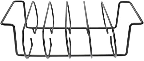 TOYANDONA Iron Rib Rack Non-stick Bbq Grill Mesh Barbecue Accessory for Outdoor Grilling