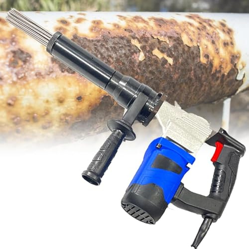 Scrostatore elettrico ad aghi portatile, pistola disincrostante industriale da 1100 W, pistola per la rimozione della ruggine ad aghi, pulitore di scorie di saldatura
