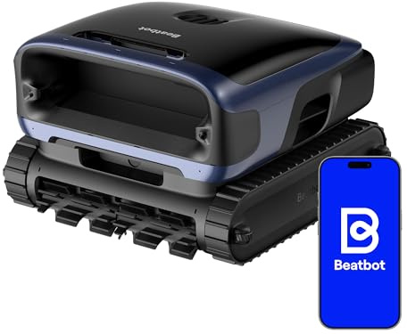 Beatbot (2026 Neu) Sora 70 Poolroboter, Poolsauger Akku Boden und Wand 4-in-1 Komplettreinigung, 25700 LPH, smartes Parken an der Oberfläche, 6L Fassungsvermögen, 10000 mAh Akku, bis zu 300 m², blau