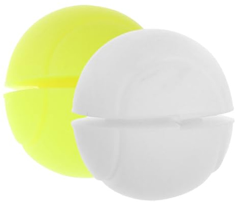 GALPADA Ammortizzatori per Racchetta da Tennis 2 Pezzi Smorzatore Vibrazioni Plastica Accessori Tennis Particelle Rotonde per Allenamento e Gara