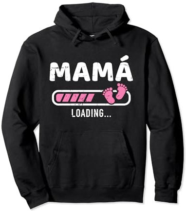 Mamá loading Sudadera con Capucha