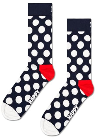 Happy Socks farbenfrohe und fröhliche Socken Big Dot Sock Größe 41-46