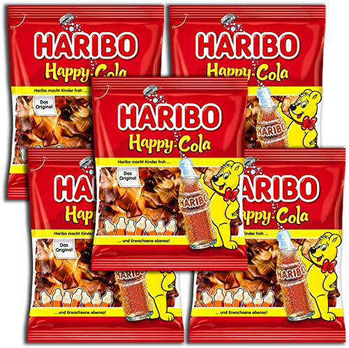 5 er Pack Haribo Happy Cola 5 x 175g