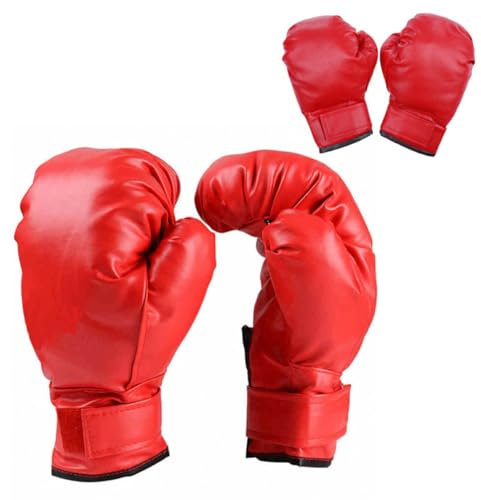 JUMPLAWN Boxhandschuhe Für Verstellbare Handschlaufe Atmungsaktiv Training Und Sparring Junge Alter Von Jahren
