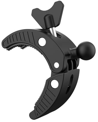 ZBIianxer De pour Appareil Portable, Boules de 17 mm, Pince réglable Robuste, Large compatibilité pour la Conduite en extérieur, Base en Plastique, de téléphone de Navigation de Voiture