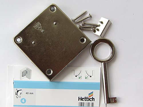 HKB ® Nutbart-Aufschraubschloss, Dornmaß 40 mm, gleichschließend, 1 Stück, 89085