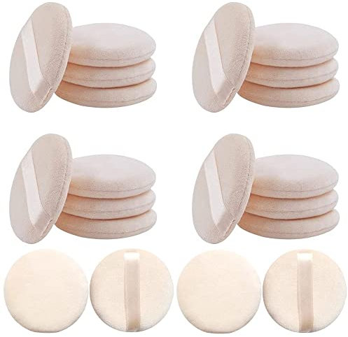 20PCS Weiche Puderquaste für Das Gesicht, Make-up Puff Pad, Plüsch Lose Puderquaste, Kosmetische Puderquaste, Face Powder Puff, Cotton Powder Puff, für Gesicht Körper