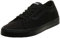 Vans Herren Filmore Decon Sneaker, Suede Canvas Black Black, 48 EU