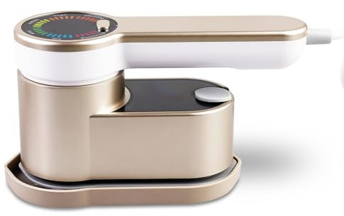 Mini Ferro Da Stiro, Ferro Da Stiro Da Viaggio Da 1200 W, Mini Stiratrice Portatile Con Serbatoio Acqua 120 Ml, Ferro Da Stiro a Vapore, 5 Livelli Di Vapore, Stiratore Verticale per Famiglie E Viaggi