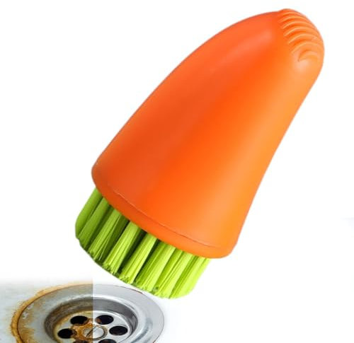 Xvilmaun Brosse à récurer la Vaisselle, Brosse de Nettoyage multifonctionnelle - Brosse à récurer Les Carottes | Outils de Nettoyage ergonomiques, Fournitures de Cuisine avec poignée antidérapante,