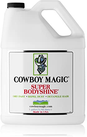 COWBOY MAGIC 0606786081280 Unisex Super Bodyshine, Weiß, 3,8 Liter