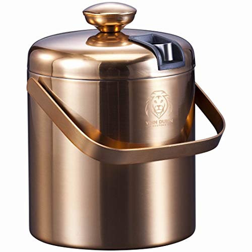 Seau à glace VINN DUNN Chaud coucher de soleil doré.