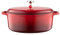 FLORINA Olla de Hierro Fundido (5,2 l) I 29 cm I Cocotte Hierro Fundido HIERRO I Asador con Tapa y Asas I Olla Apta para Horno I Revestimiento Esmaltado I Ideal para Todo Tipo de Cocinas e Inducción