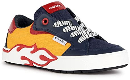 Geox J Alphabeet Boy, Scarpe da Ginnastica Bambini e Ragazzi