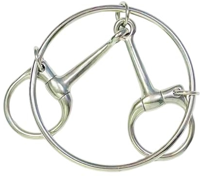 Fxzqgnh Mors à eau, mors de cheval, équipement d'équitation en plein air, léger à manipuler, outil d'entraînement pratique, acier inoxydable