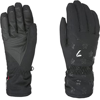 Level Astra W Gore-Tex - Skihandschuhe Damen aus Nylon und Leder, Winterhandschuhe Damen Wasserdicht, Atmungsaktiv, Thermo Handschuhe mit Stulpe aus Pelz Ideal für Snowboard und Skifahren - 1 Paar