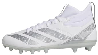 Adidas Unisex-Adult Adizero Impact, White/Silver Metallic/White, 8.5